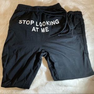 SHEIN jogger with white design Sz XS⭐️